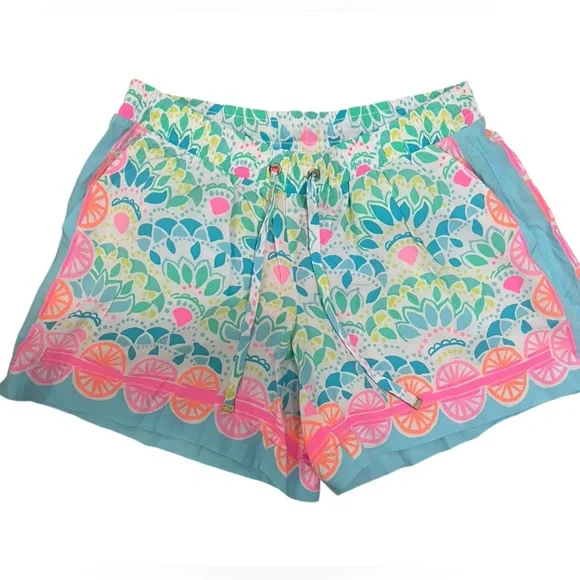 Lilly Pulitzer Katia Shorts Caribbean Citrus Women's Shorts XS NWT - Picture 5 of 15